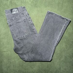 Madewell Black Denim Jeans Cali Demi-Boot Size 28